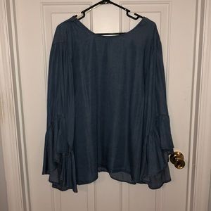 Charlotte Russe Plus jean top